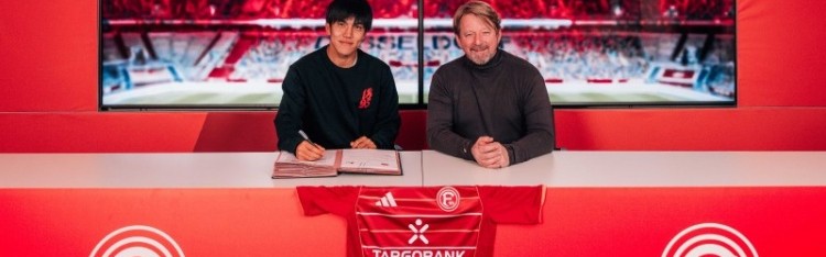 官方：日本国脚田中聪加盟杜塞尔多夫，签约至2030年